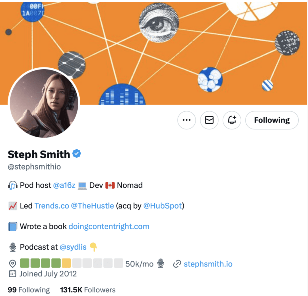 AI Twitter Bio Generator - Tech Professional